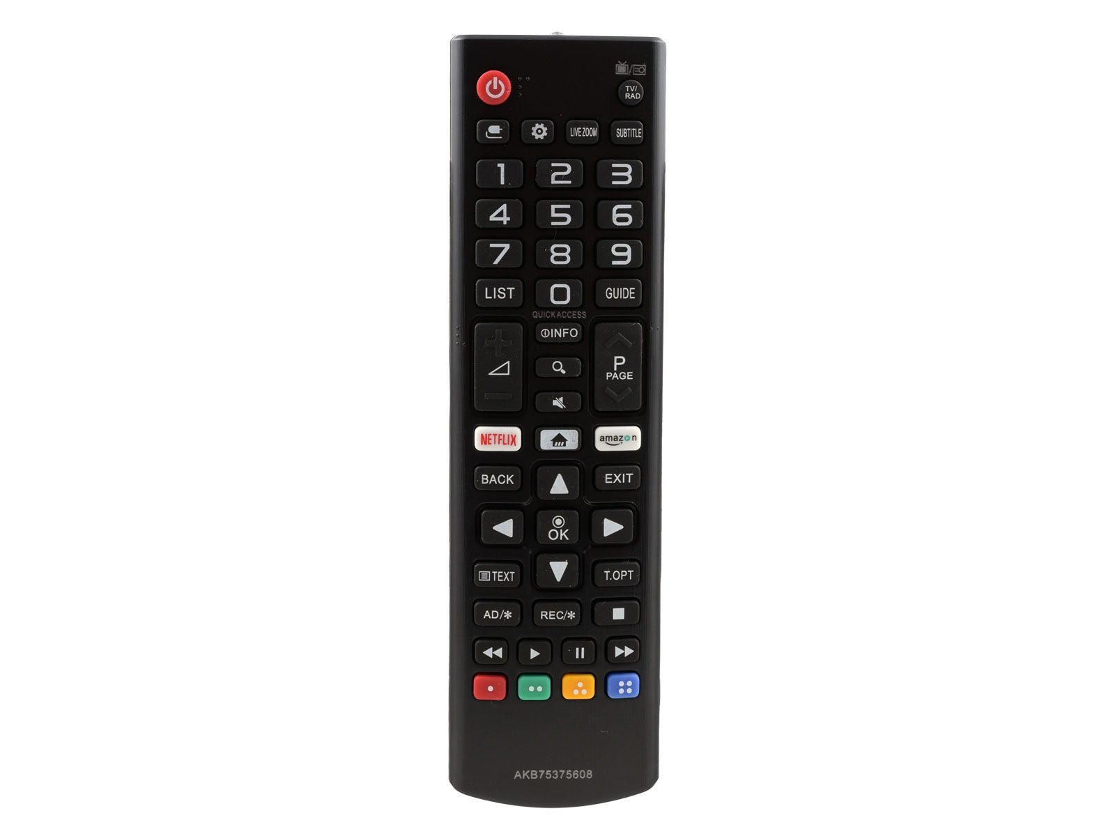 azurano Ersatz für LG AKB75375608 Universal-Smart-TV-Fernbedienung