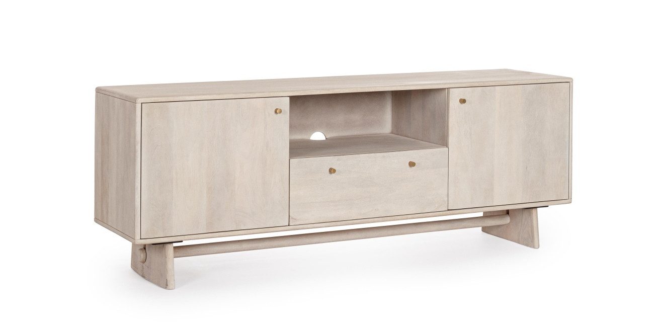 Feeling4Home TV-Board Elisheva aus Mangoholz, 160 cm