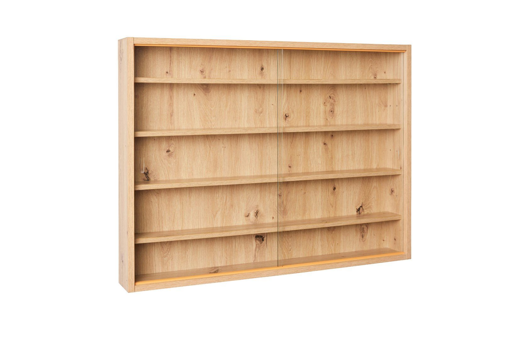 Inter Link Artisario Vitrinenschrank wandhängend eiche Artisa (1-St)