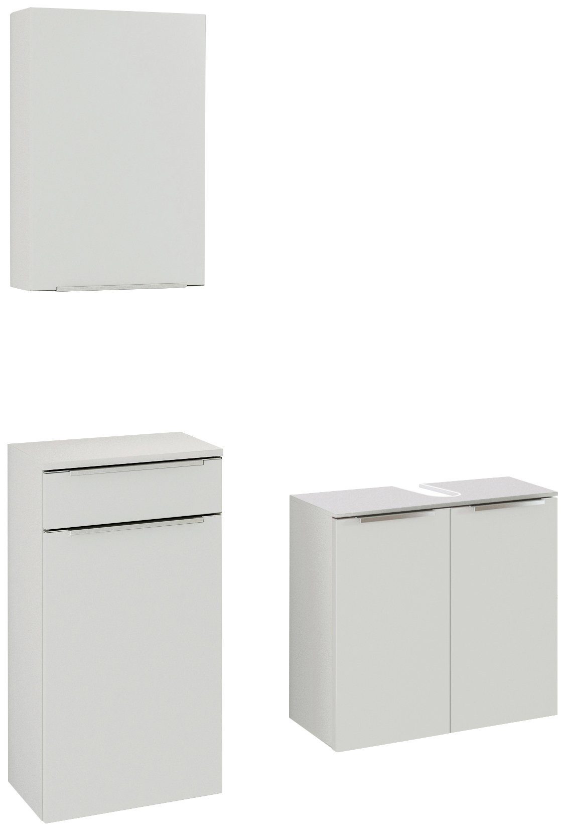 welltime Badmöbel-Set Matera, (3-St), mit Softclose-Funktion