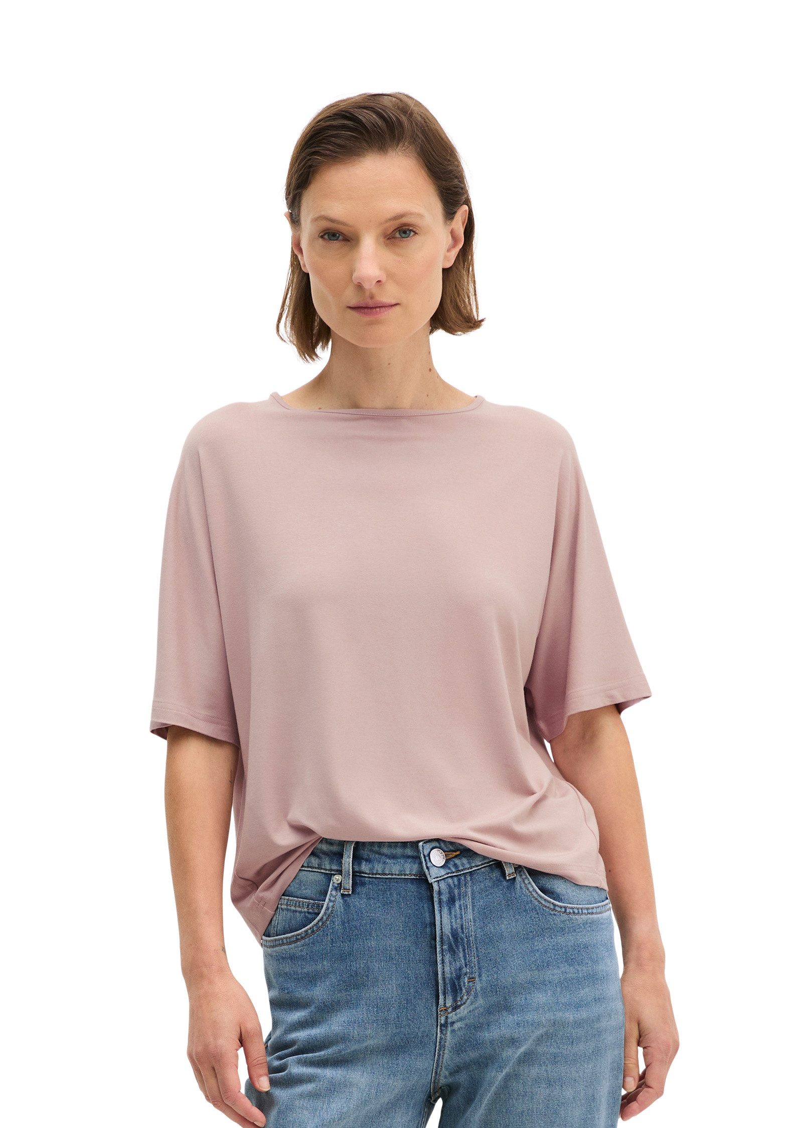 Marc O'Polo T-Shirt aus Viskose-Stretch-Jersey