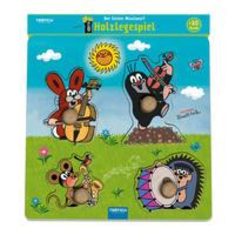 Trötsch Verlag Puzzle Trötsch Der kleine Maulwurf Holzlegespiel