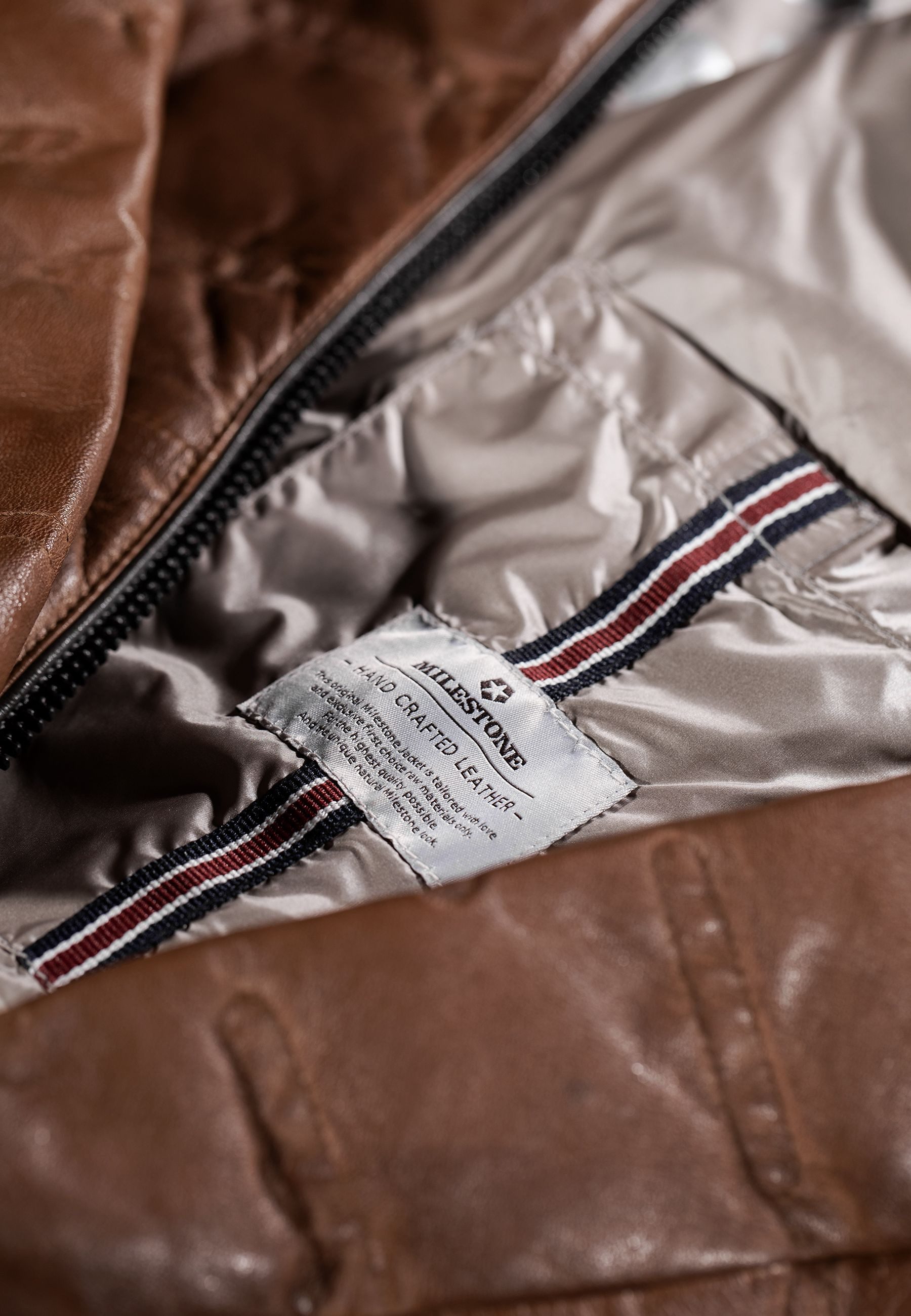 Milestone Lederjacke