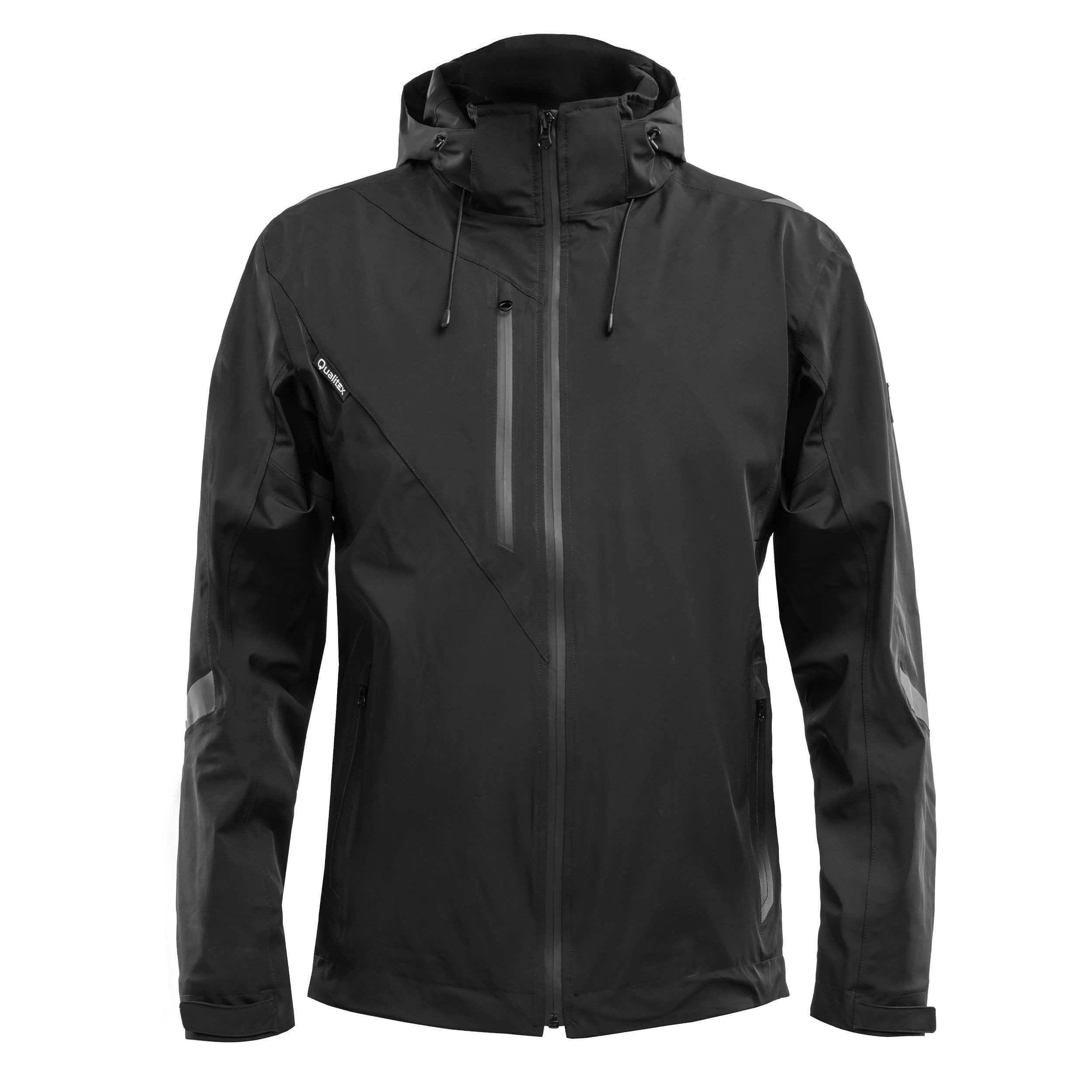 Qualitex Workwear Allwetterjacke Wetterjacke "Pro+" schwarz, Gr. M günstig online kaufen