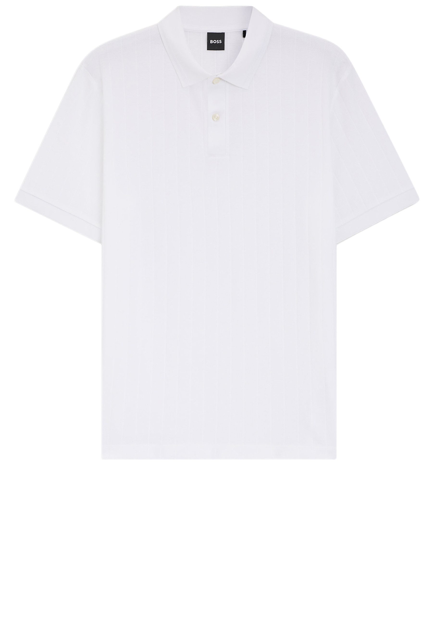 BOSS Poloshirt H-Parlay mit vertikalen Streifen (1-tlg)