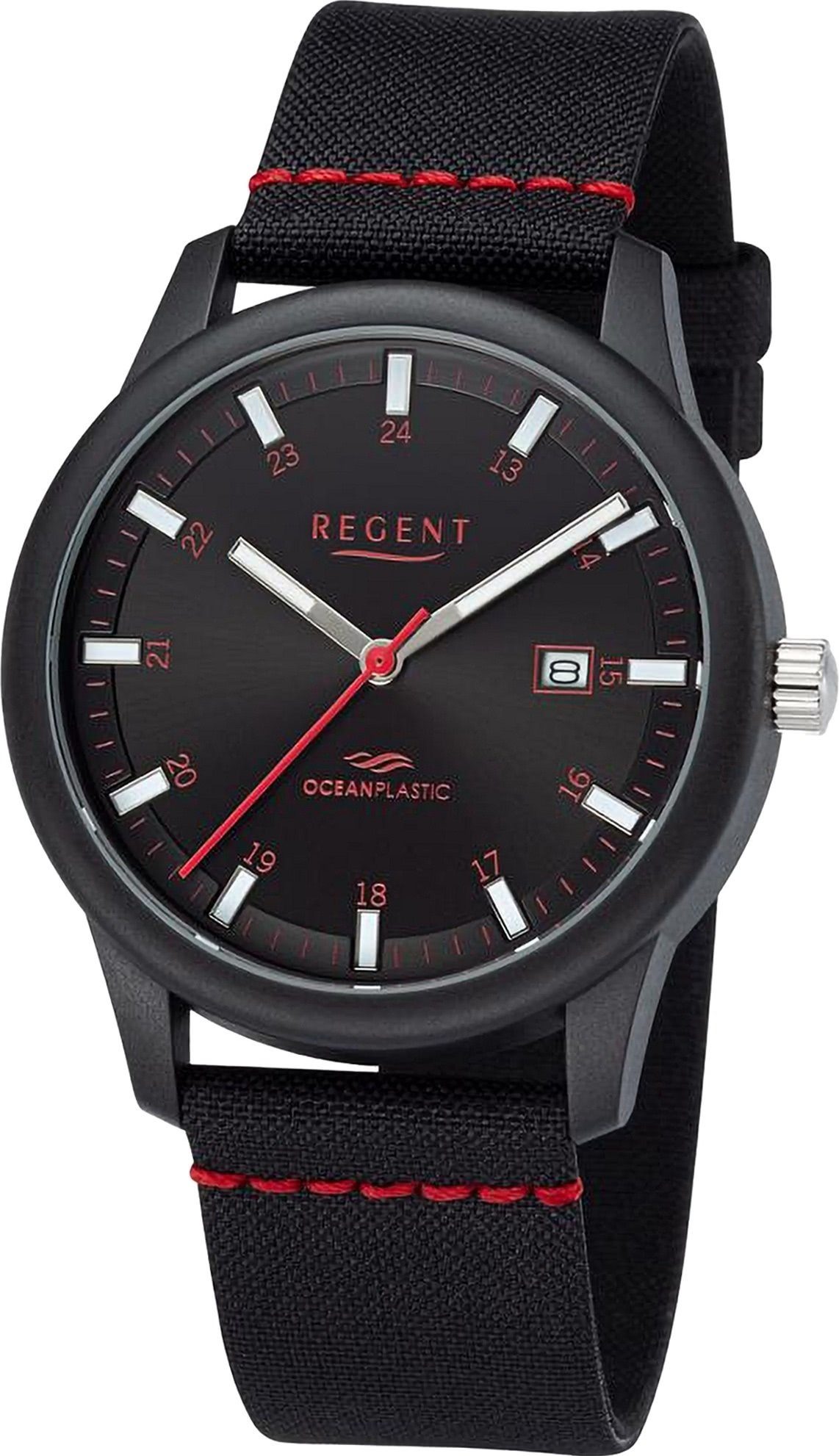 Quarzuhr Regent Herren Armbanduhr Analog