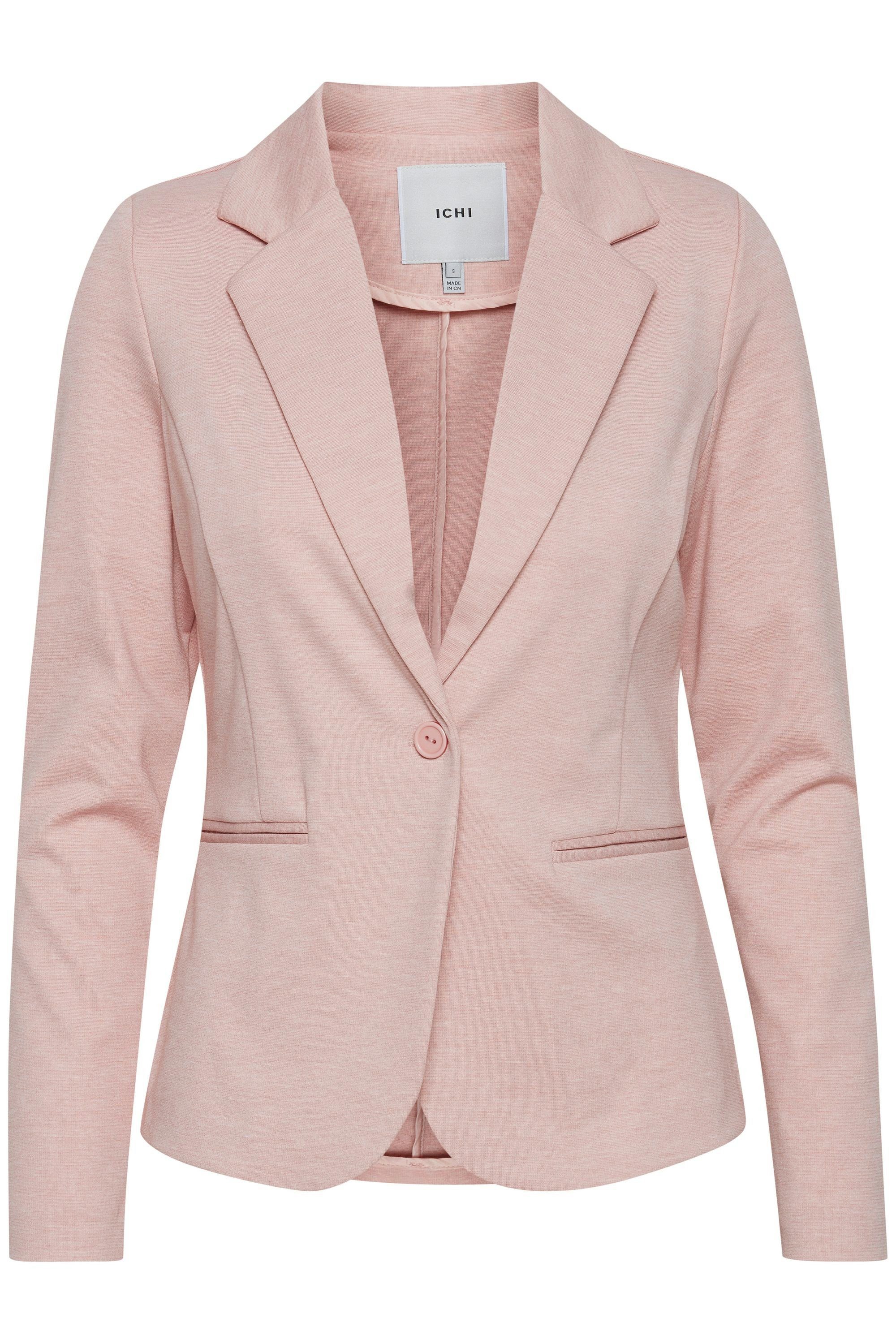 Ichi Sweatblazer IHKATE BL Rose in (12524) toller Blazer Passform 20101801 Smoke Melange 