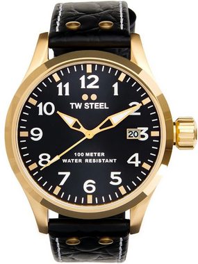 TW Steel Quarzuhr TW-Steel VS104 Volante Herrenuhr 45mm 10ATM