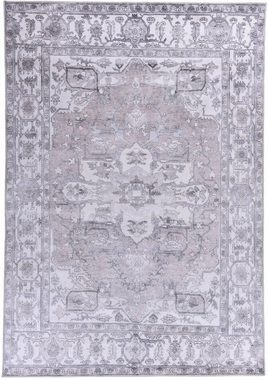 Teppich Adara GF 121, Gino Falcone, rechteckig, Höhe: 3 mm, Flachgewebe, Orient-Optik, Vintage Design, waschbar