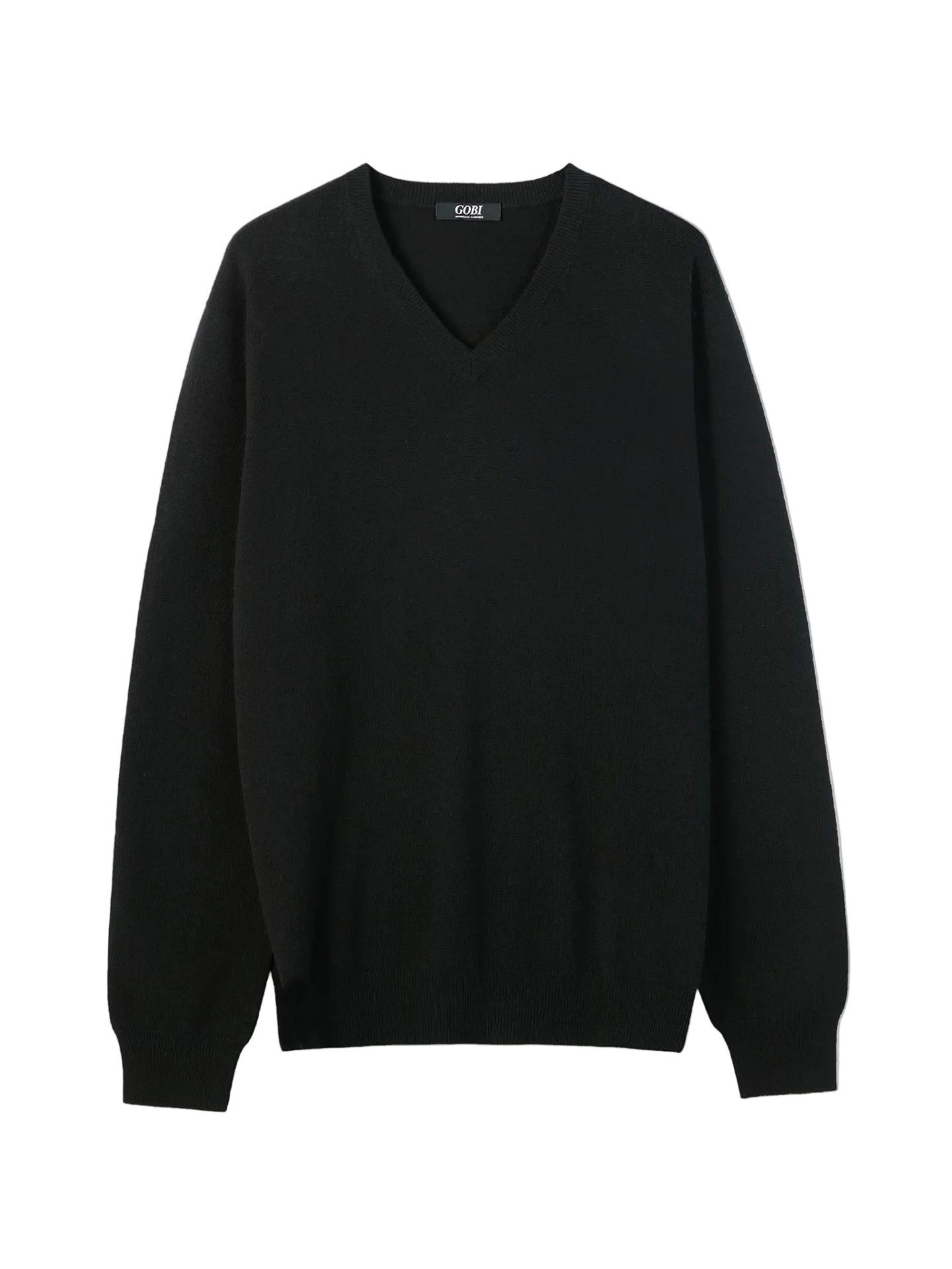 GOBI Cashmere V-Ausschnitt-Pullover Basic Kaschmirpullover mit V-Ausschnitt
