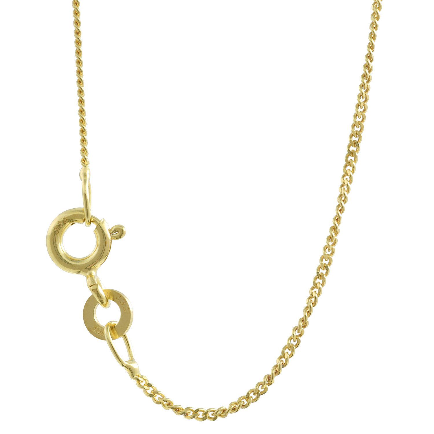 HOPLO Panzerkette Goldkette Panzerkette Länge 36cm - Breite 1,1mm - 333-8 K günstig online kaufen