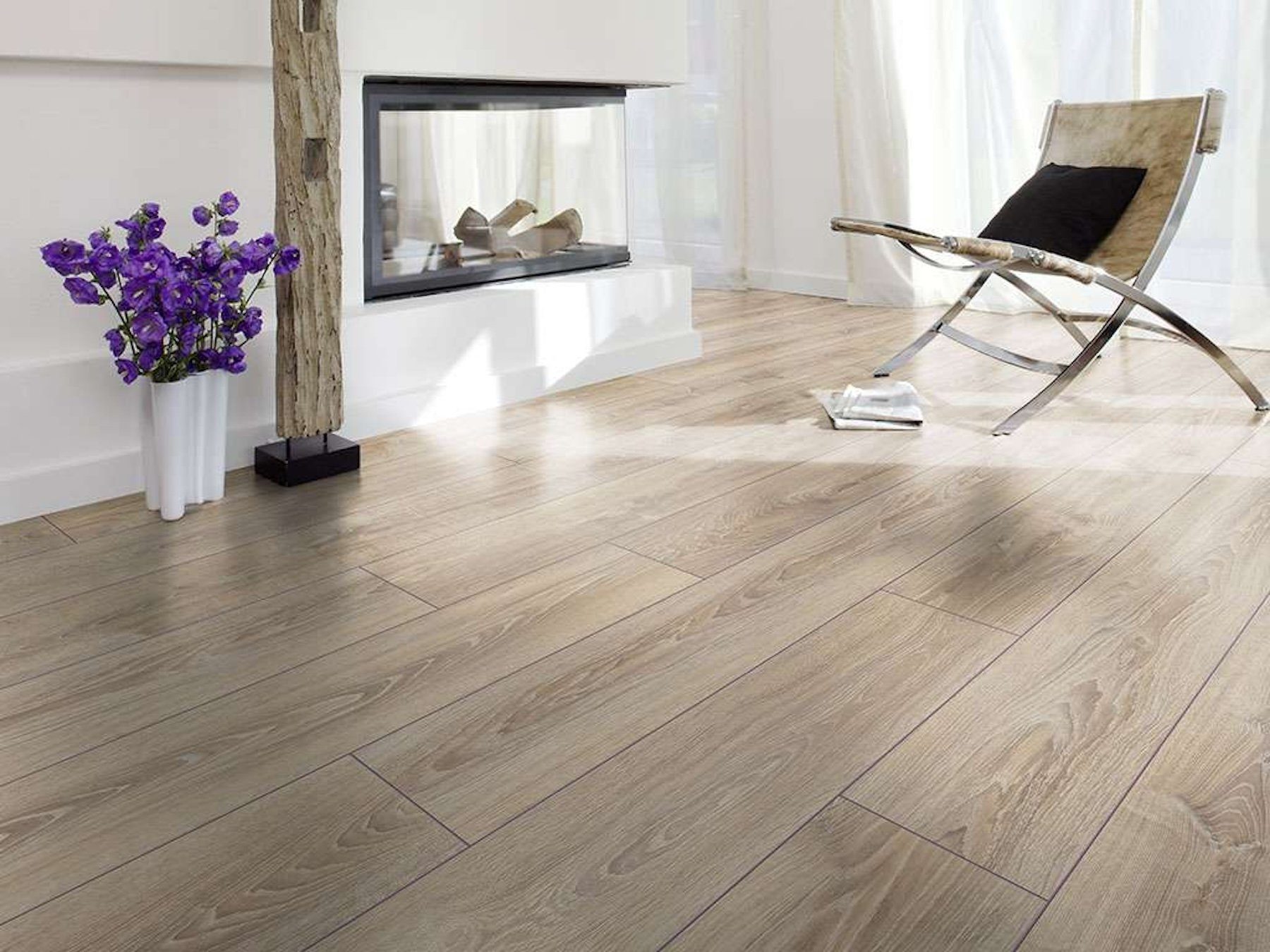 JANGAL Laminat State Park Line Plus Laminatboden - 12 mm stark, 1375x188x12 mm, Robust, für 6,46m2, Easy-Klicksystem