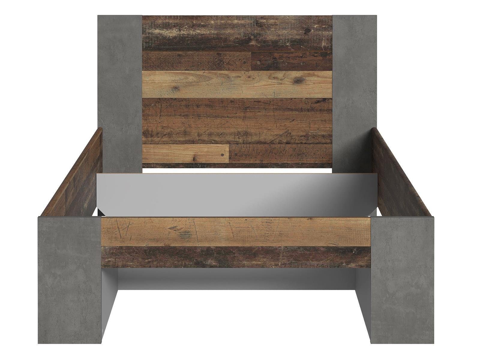 freiraum Bett Celon, 125,1 x 90,5 x 204,9 cm (B/H/T)