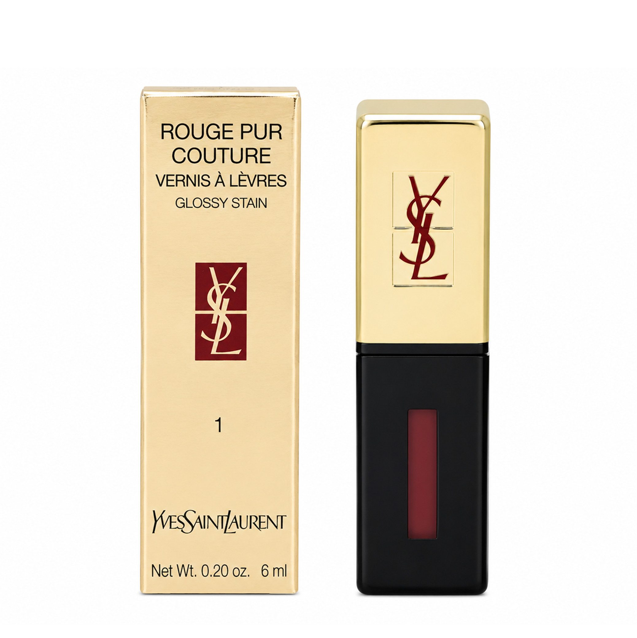 YVES SAINT LAURENT Lipgloss Yves Saint Laurent Vernis Lippenstift 1 Violet Edition