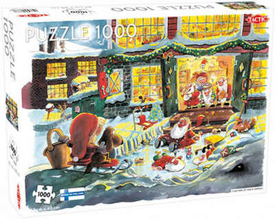Tactic Games Puzzle 12 Geschenke für den Weihnachtsmann, Kunnas, Puzzleteile