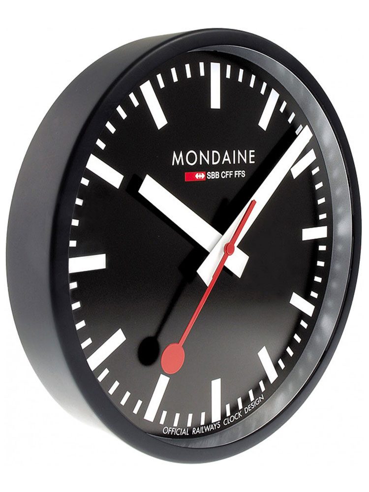 MONDAINE Wanduhr Mondaine A990.CLOCK.64SBB wall clcok25 cm
