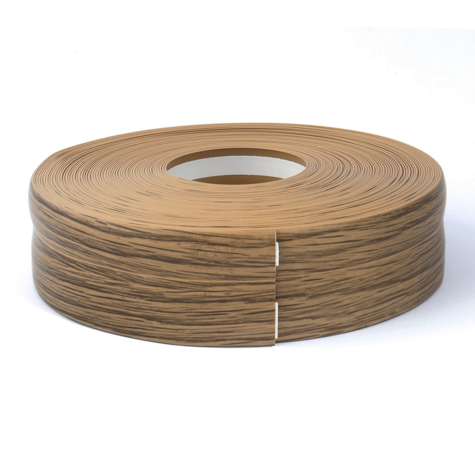 DQ-PP Sockelleiste DQ-PP WEICHSOCKELLEISTE 5m, 32x23mm, selbstklebend, Gummileiste, PVC, Sockelleiste, Abschlussleiste, Bodenleiste, Winkelprofil