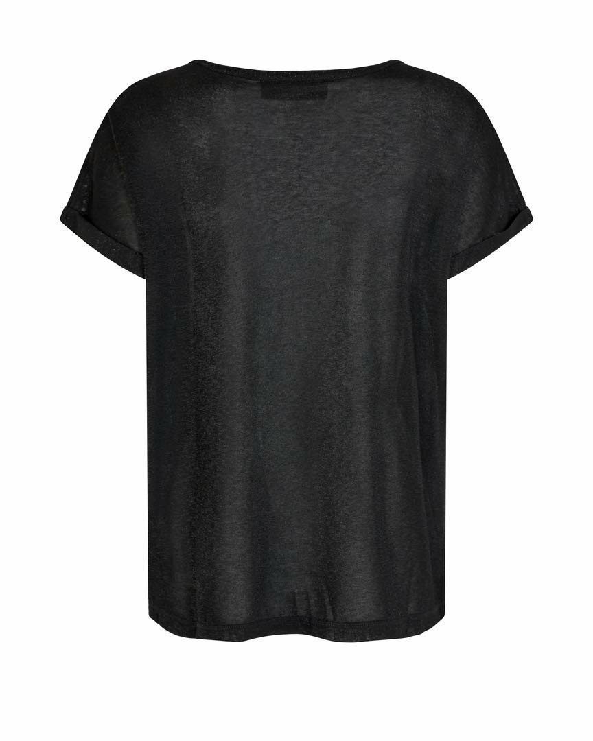 Mos Mosh Rundhalsshirt Rundhals T-Shirt für Damen (1-tlg., keine Angabe)