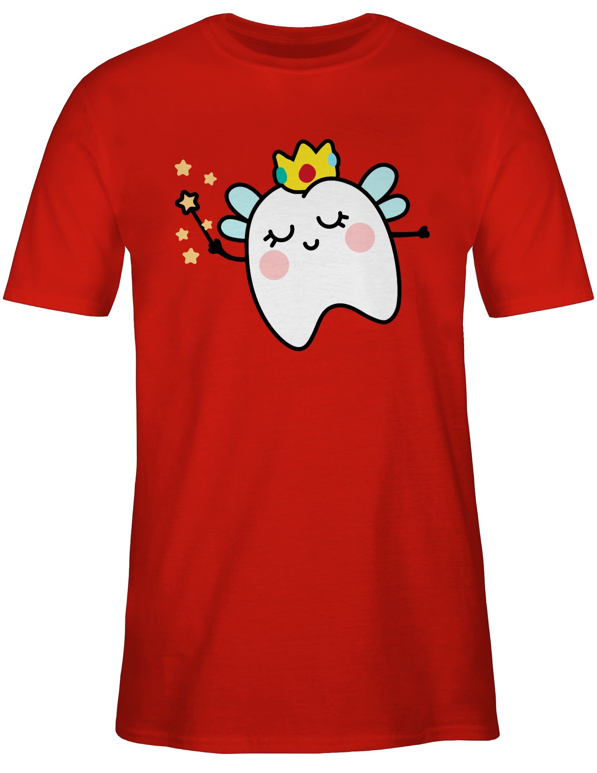 Shirtracer T-Shirt Zahnfee I Zahnarzt I Zahn Fee Geschenk Zahnarzthelferin I Zahnmedizin Karneval & Fasching
