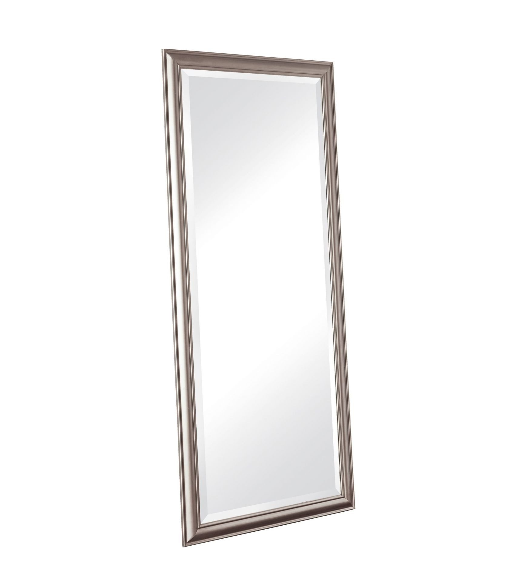 dasmöbelwerk Wandspiegel Wandspiegel Schlicht Silber 180x80 Landhaus-Stil X günstig online kaufen