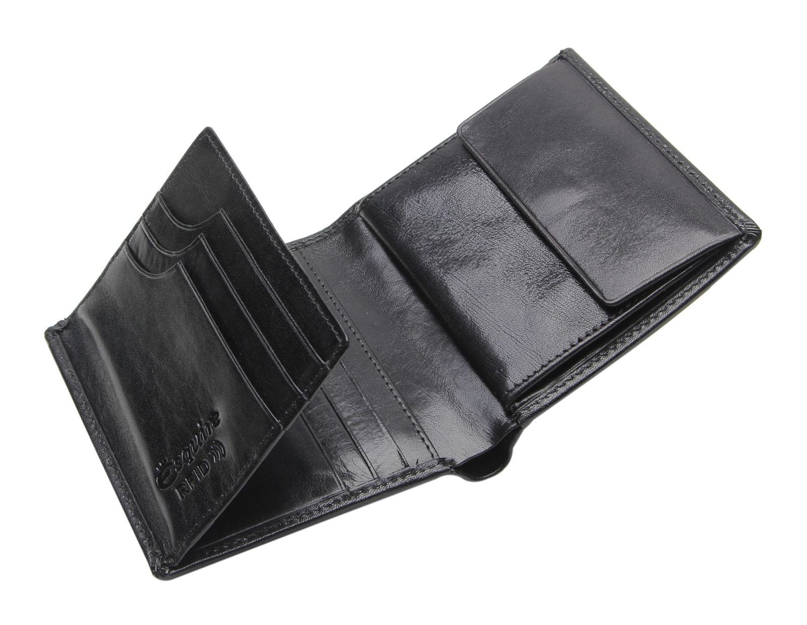 Esquire Geldbörse Toscana, mit RFID-Blocker Schutz
