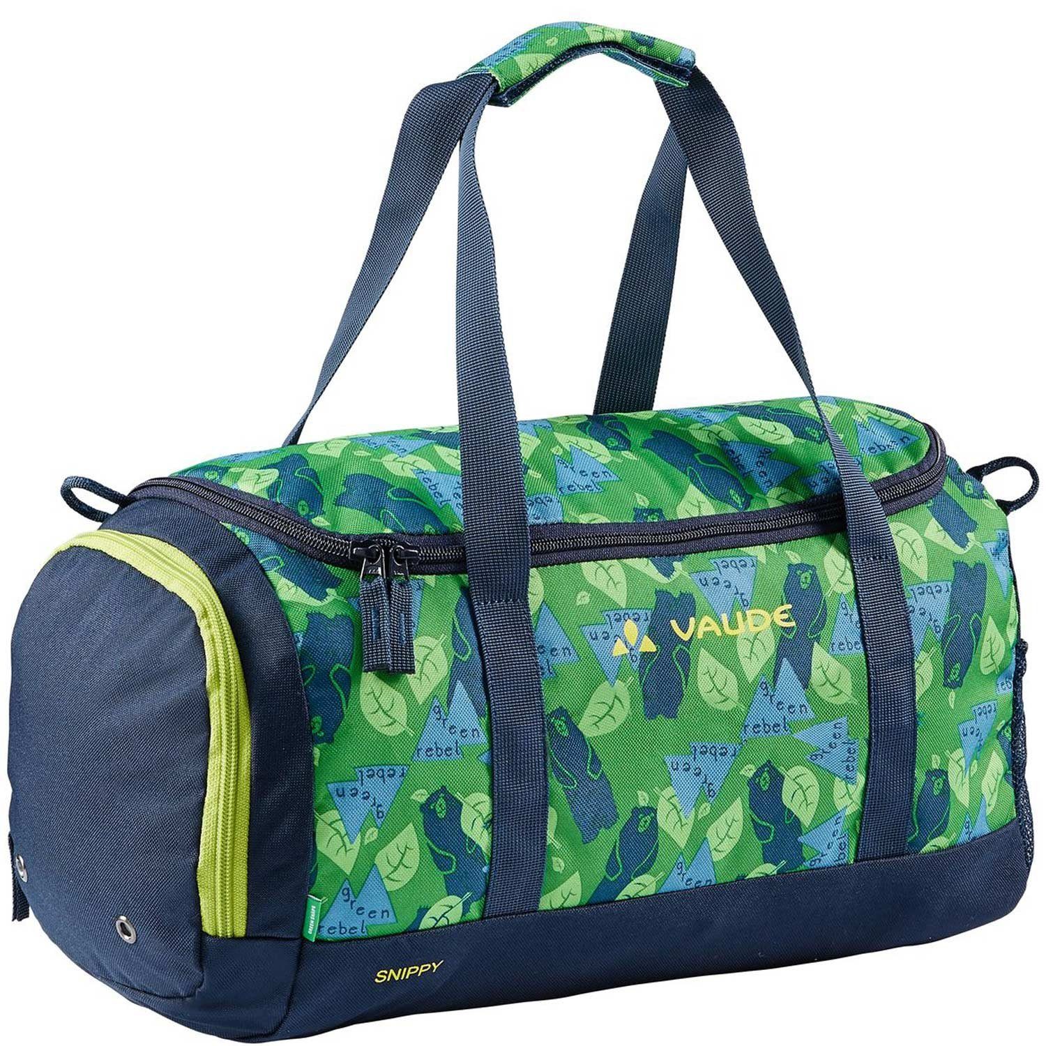 VAUDE Umhängetasche Vaude Kinder Sporttasche Snippy parrot green/eclipse (1, 1-tlg., 1)