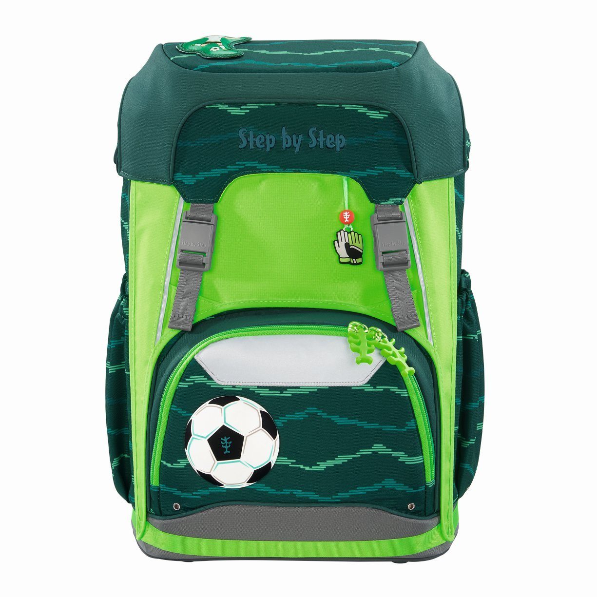 Step by Step Schulrucksack Step by Step Neon Pull-Over für das Schulrucksackmodell GIANT, Grün