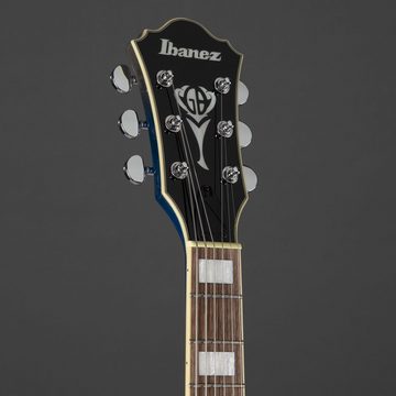 Ibanez Halbakustik-Gitarre, George Benson GB10EM-JBB Jet Blue Burst - Halbakustik Gitarre