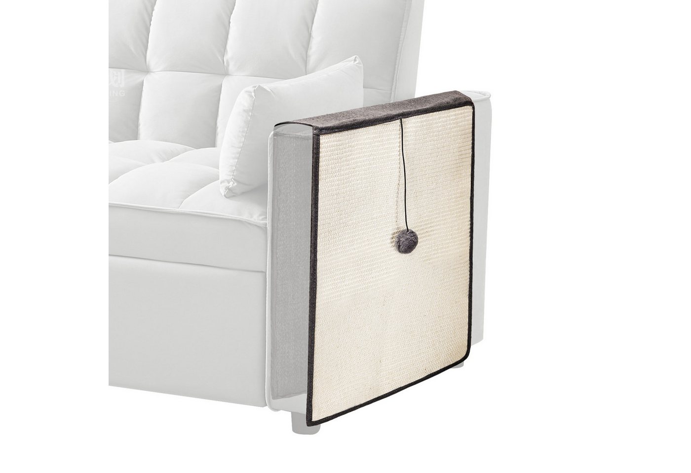 Thumbnail - nobleza Kratzmatte Katzen Kratzmatte Kratzschutz Sofa, Sisal Kratzteppich für Katze