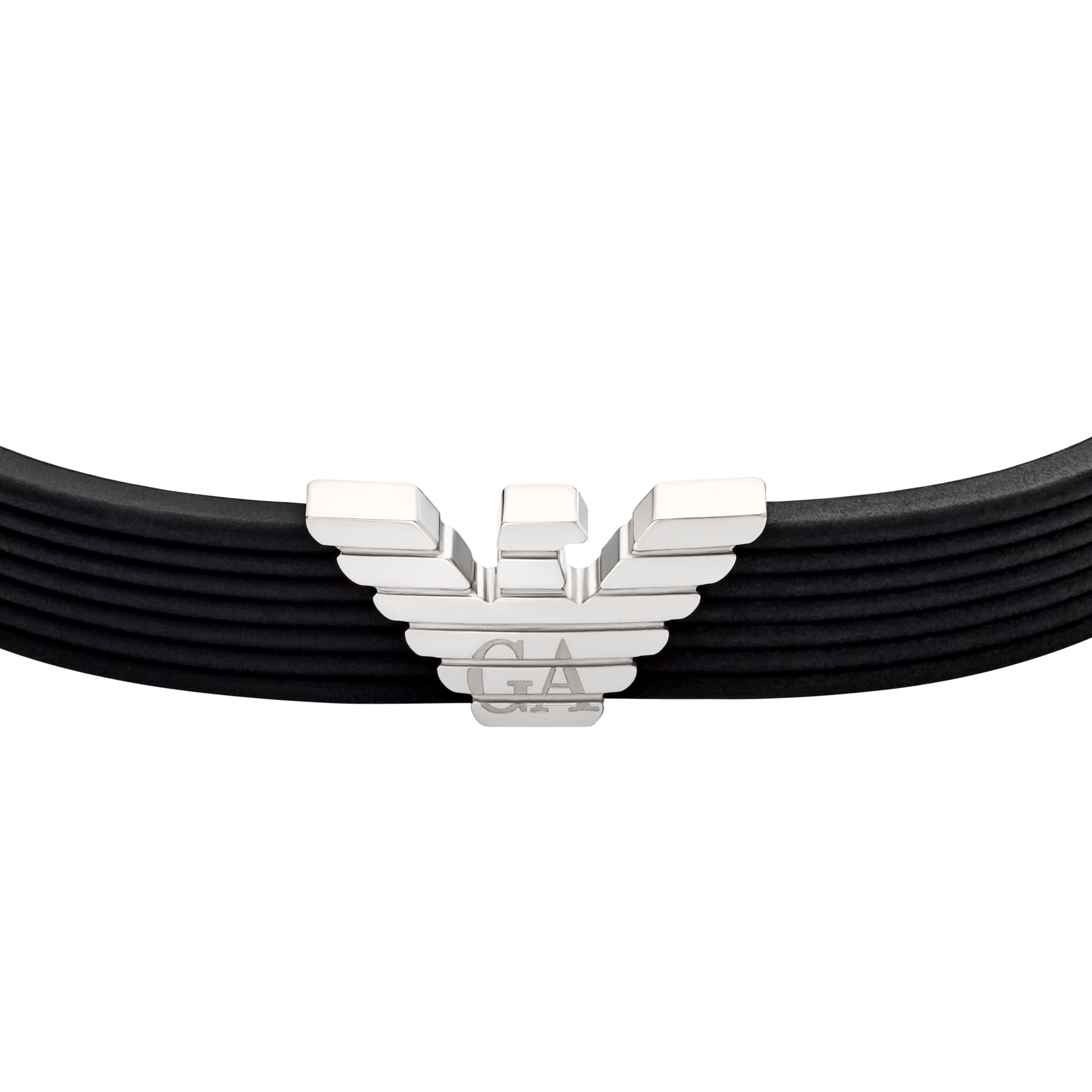 Emporio Armani Armband Schmuck Geschenk Edelstahl Silikon Armschmuck günstig online kaufen