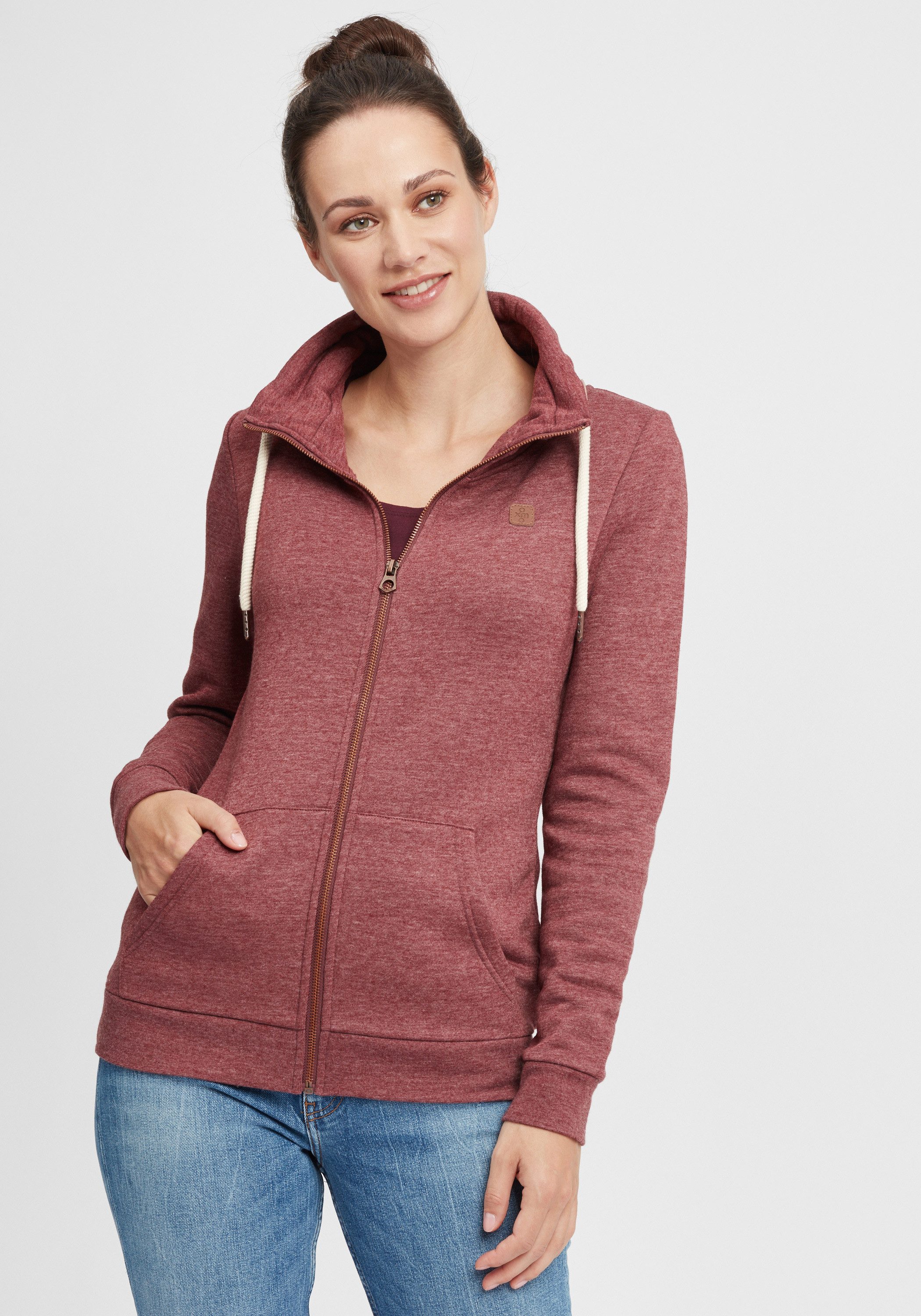 OXMO Sweatjacke OXVicky Sweat Zip-Jacke Sweatshirtjacke günstig online kaufen