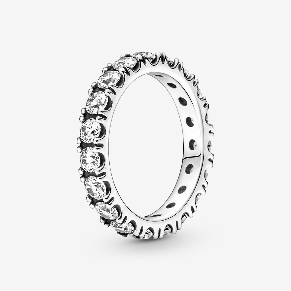 Pandora Silberring 190050C01 Ewigkeits-Ring Damen Funkelnde Reihe Zirkonia günstig online kaufen