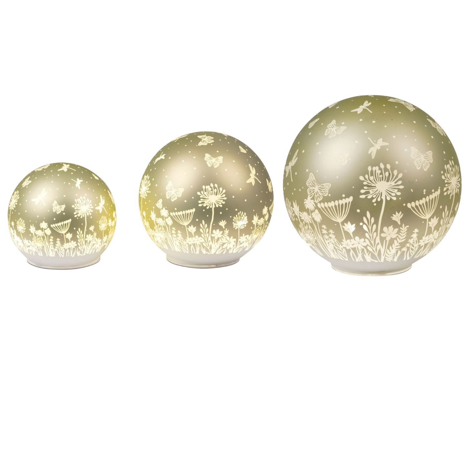 formano Tischleuchte Blumenwiese, LED, mit Timerfunktion, Grün, Blumen, H: cm
