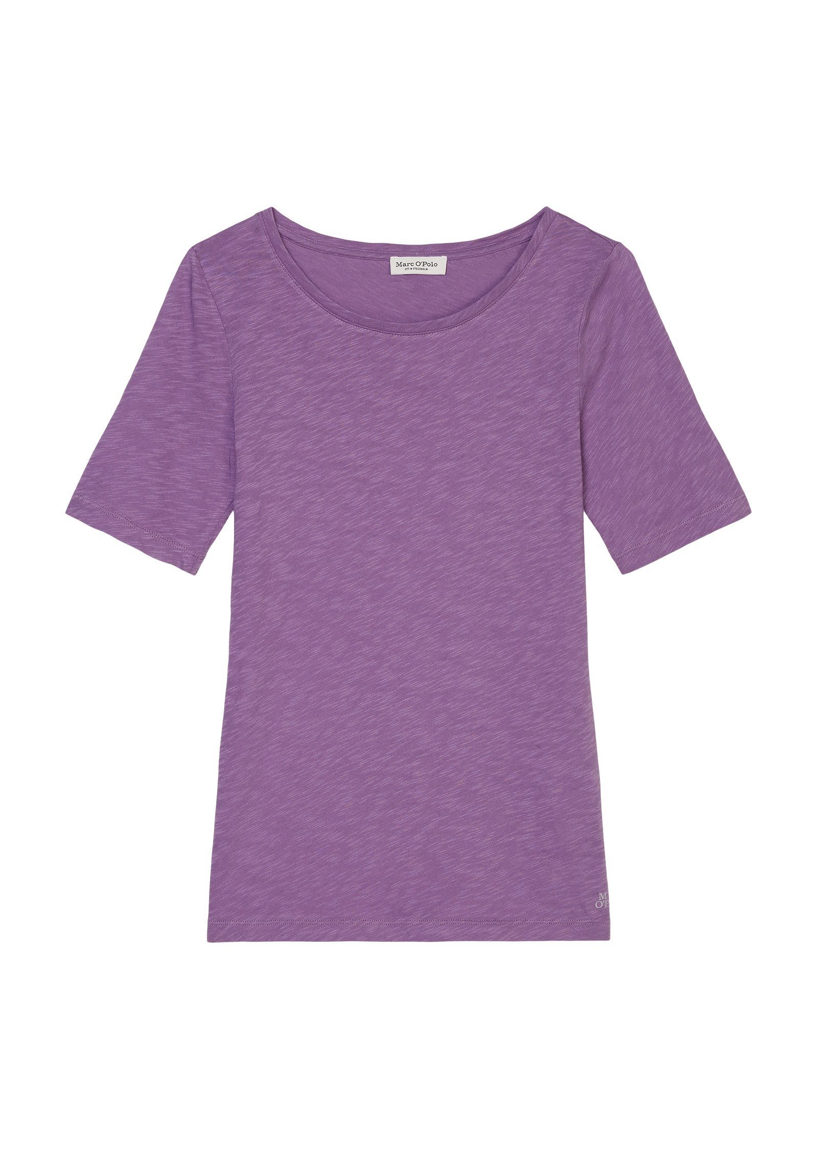 Cotton T-Shirt dunkellila aus O'Polo Organic Marc reinem