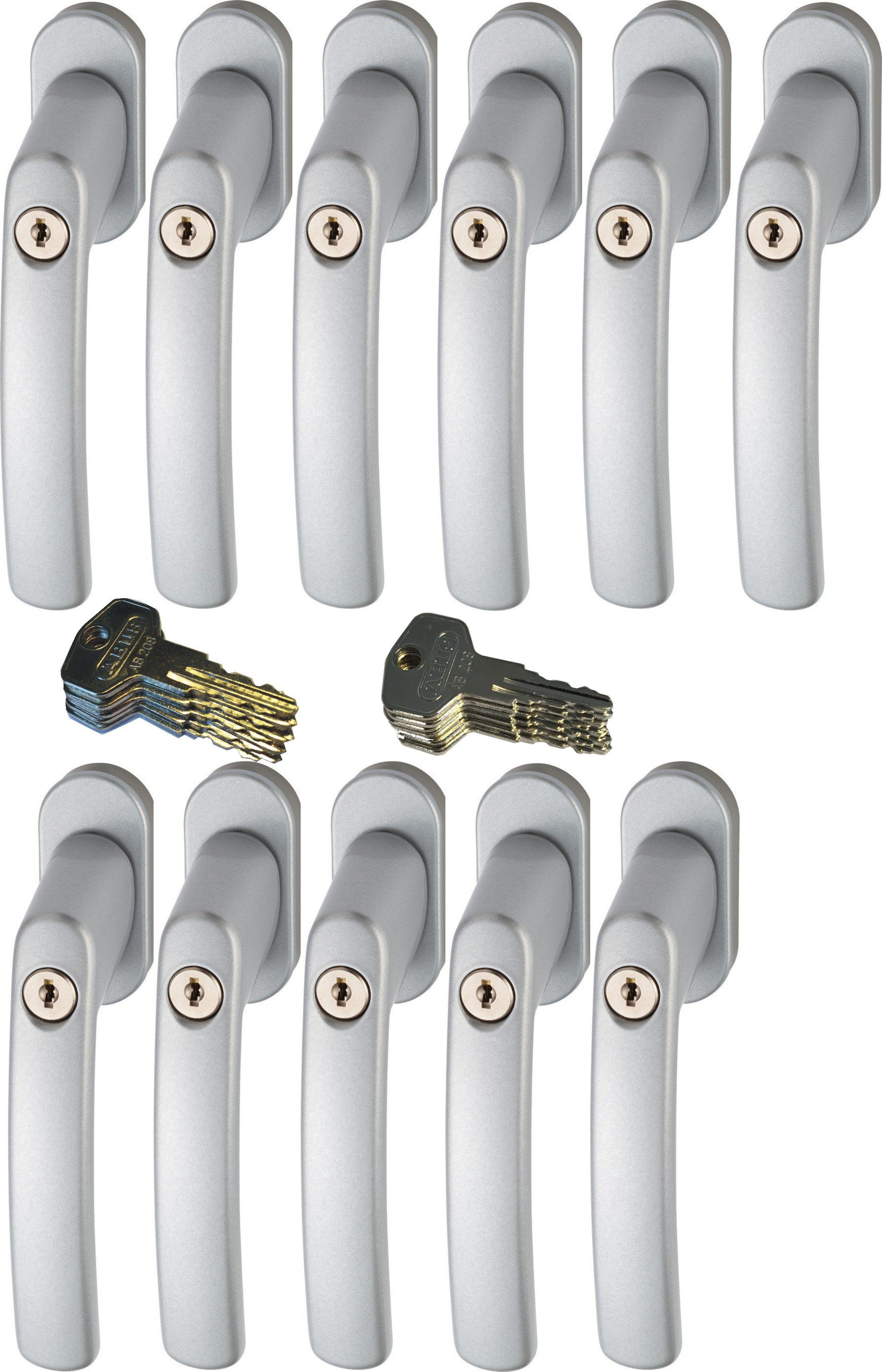 ABUS Fenstergriff ABUS FG200 Weiß, Braun, günstig online kaufen