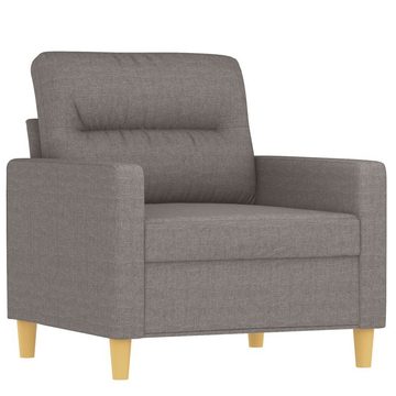 vidaXL Sofa Sofasessel Taupe 60 cm Stoff