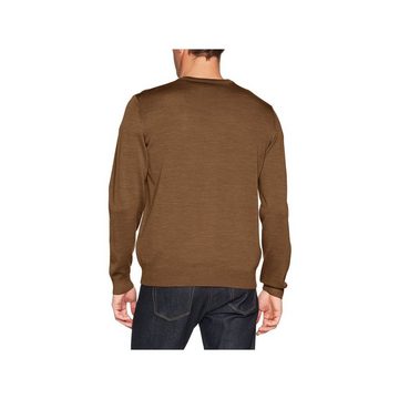 MAERZ Muenchen V-Ausschnitt-Pullover uni regular (1-tlg)
