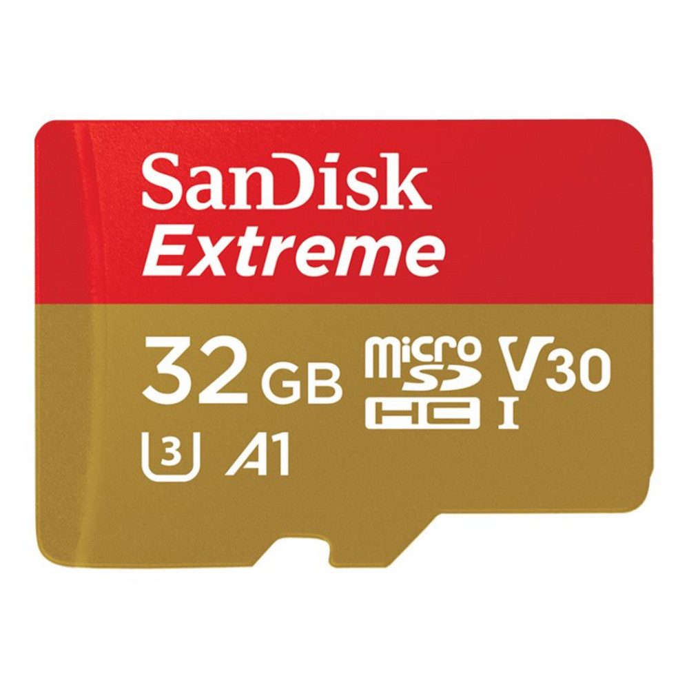 Sandisk SanDisk Extreme - Flash-Speicherkarte (microSDHC/SD-Adapter inbegriffe Micro SD-Karte