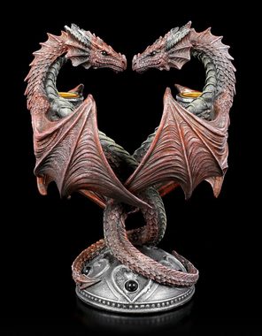 Figuren Shop GmbH Kerzenhalter Drachen Kerzenhalter - Dragon Heart - Valentine's Edition - Anne Stokes Fantasy