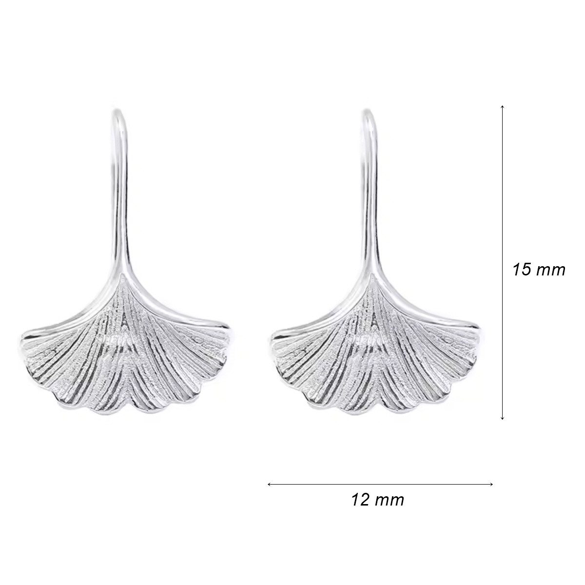 ELLAWIL Paar Ohrhänger Ginkgo Blatt Ohrringe günstig online kaufen