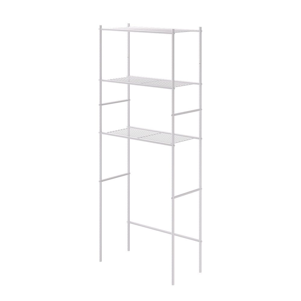 Vicco Waschmaschinenumbauschrank Miso, Weiß, 66 x 162 cm (1-St) – Bild 2 von 5