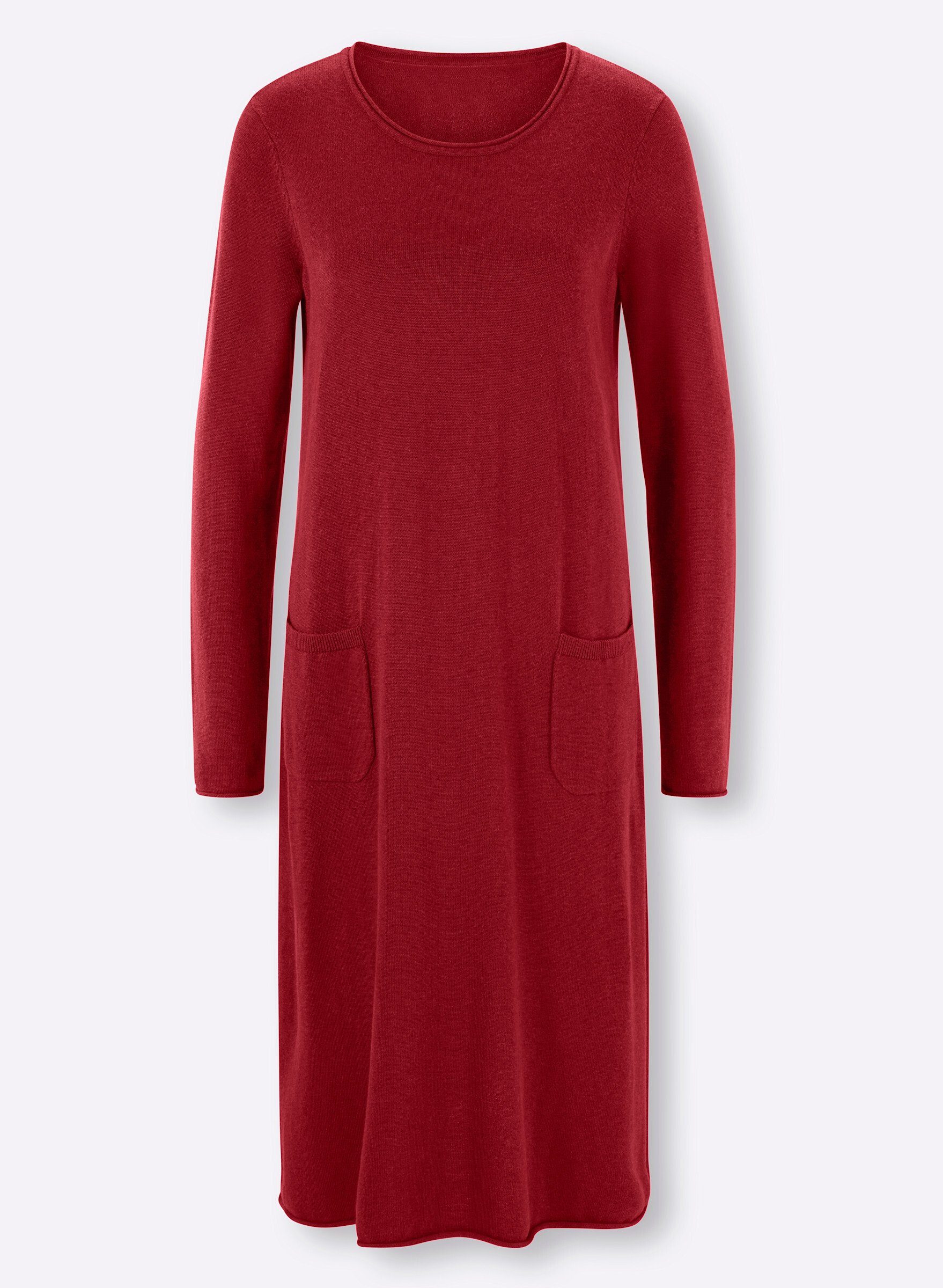 heine Strickkleid Strickkleid Langarm