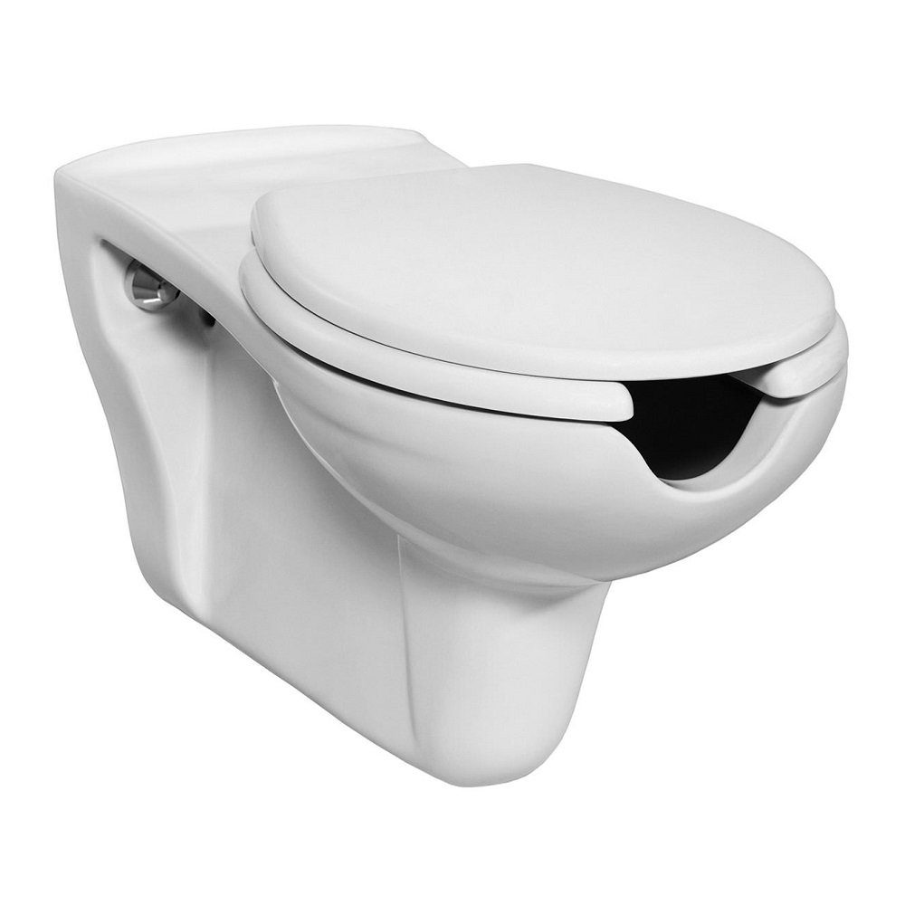 Creavit Tiefspül-WC BD320-11CB00E-0000 + KC0403.01.0000E, Behindertengerecht