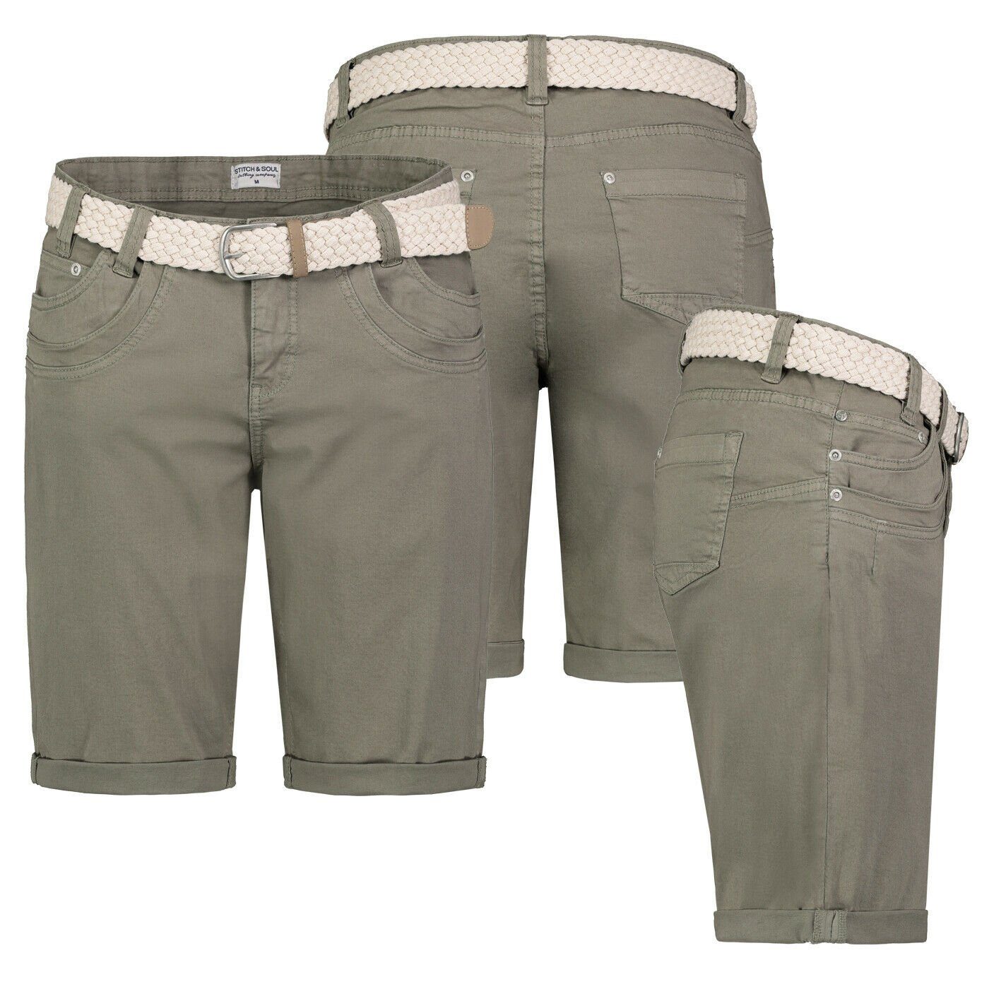 Stitch & Soul Bermudas Damen Short günstig online kaufen