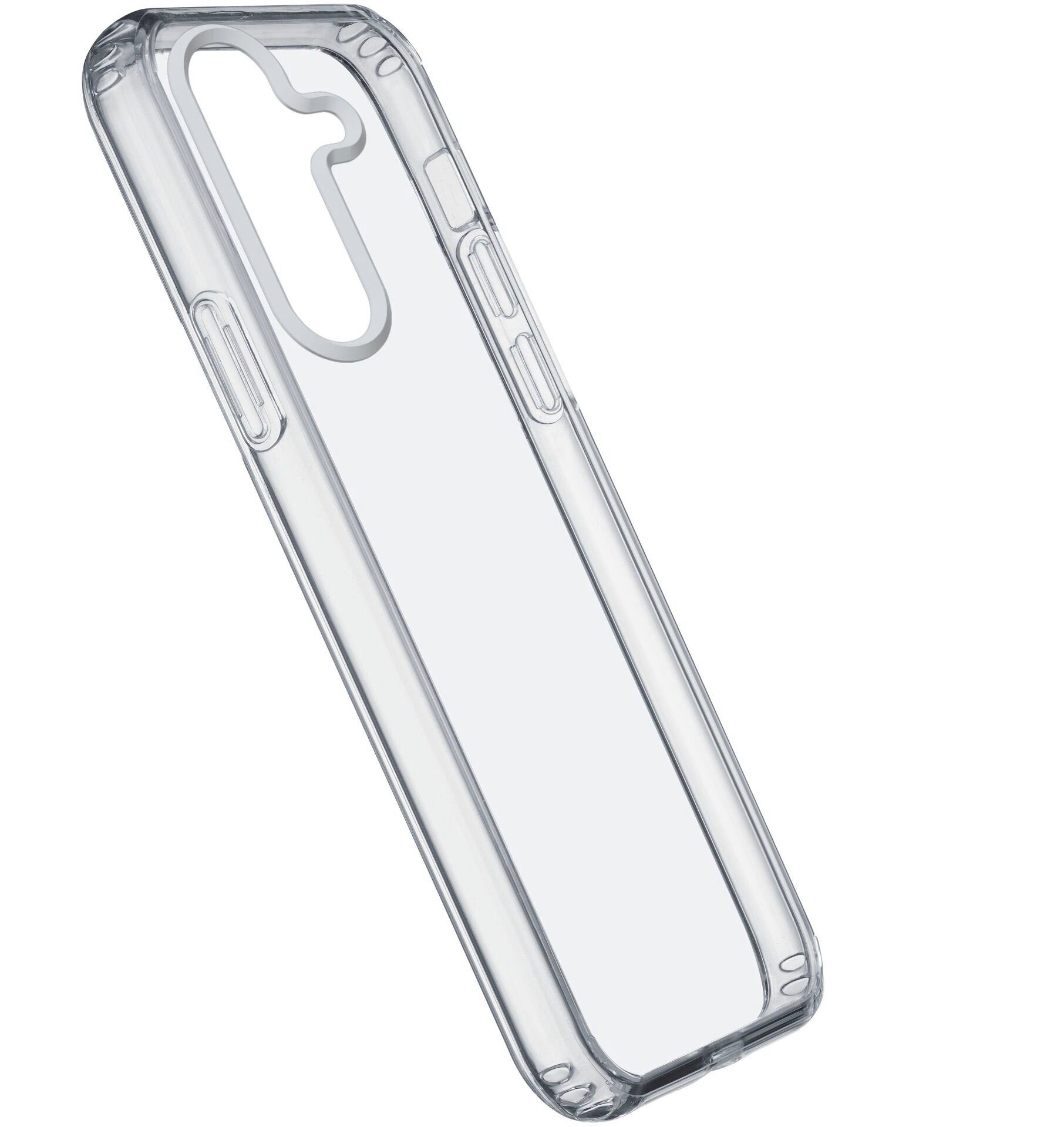 Cellularline Handyhülle Clear Strong Case für Samsung Galaxy S24+, Handycover Backcover Schutzhülle Handyschutzhülle stoßfest kratzfest