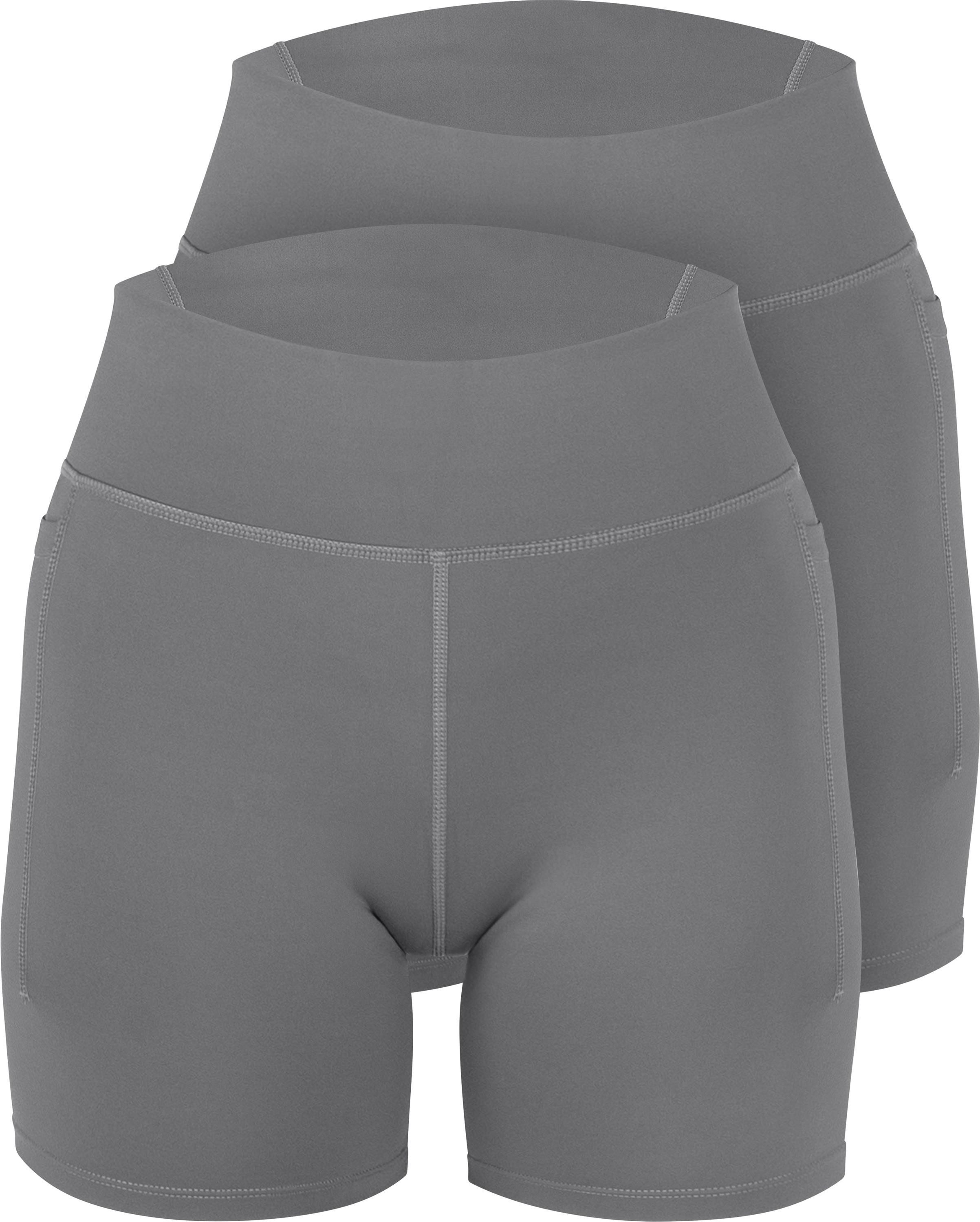 Circle Five Trainingsshorts 2 x Sporthose mit zwei Handytaschen im Set.
