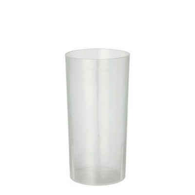 PAPSTAR Longdrinkglas 10 Mehrweg Longdrinkbecher PP 0,2l transluzent, Polypropylen (PP)