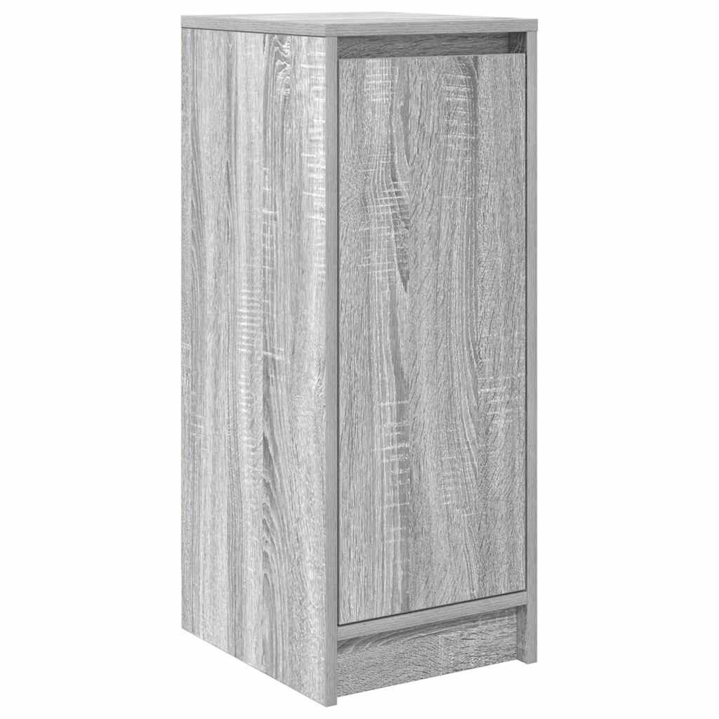 vidaXL Schuhregal Schuhschrank Grau Sonoma 29,5x34x76 cm Holzwerkstoff, 1-tlg.