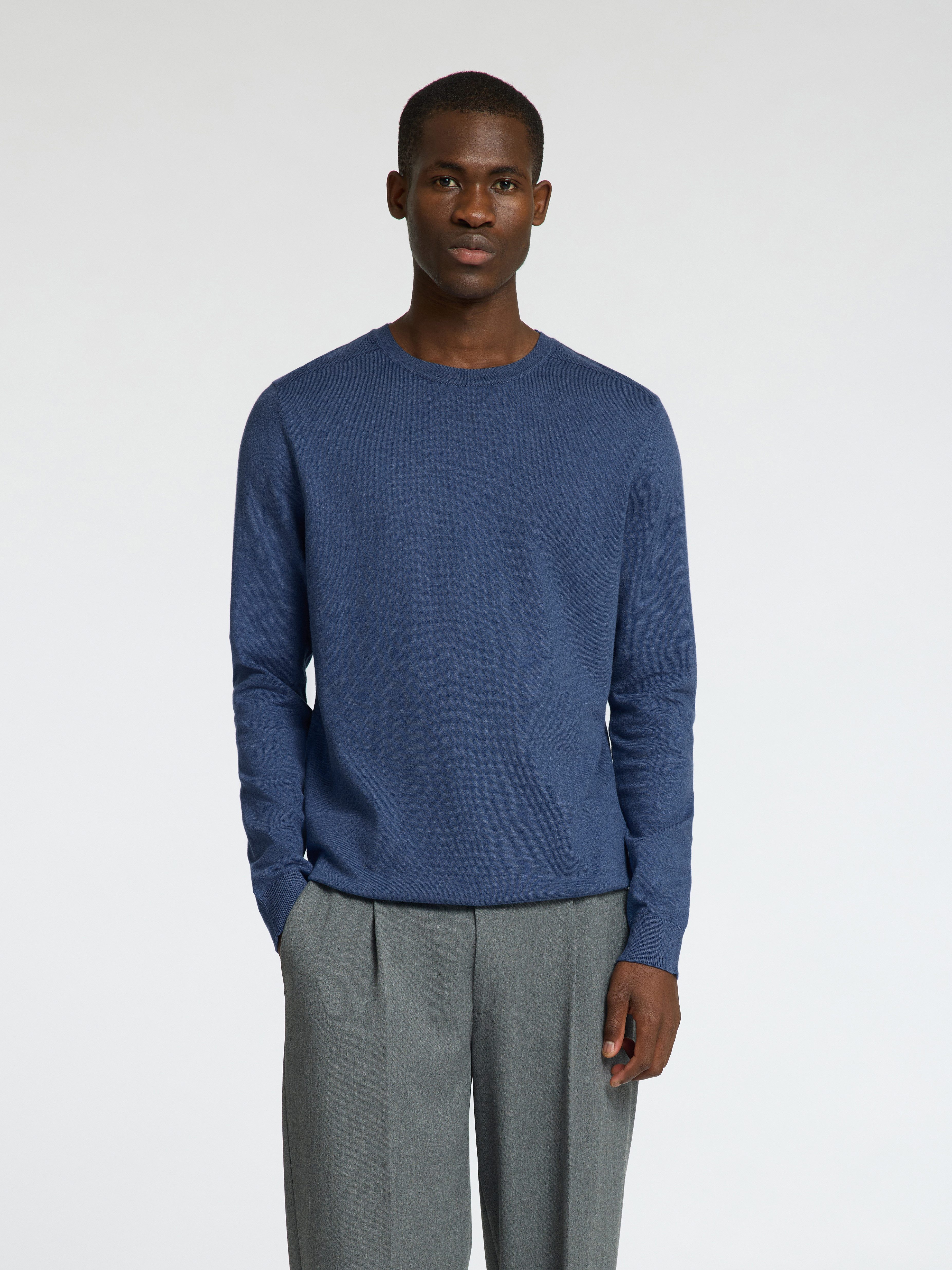 Strickpullover SLHBERG CREW NECK NOOS