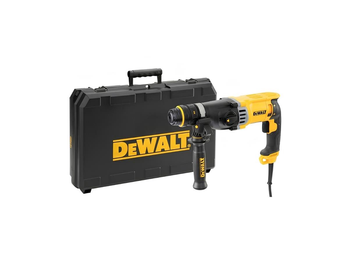 DeWalt Kombihammer SDS-plus 28mm 900Watt, (Set), 3,0 Joule, werkzeuglose Werkzeugaufnahme, inkl. T STAK Box